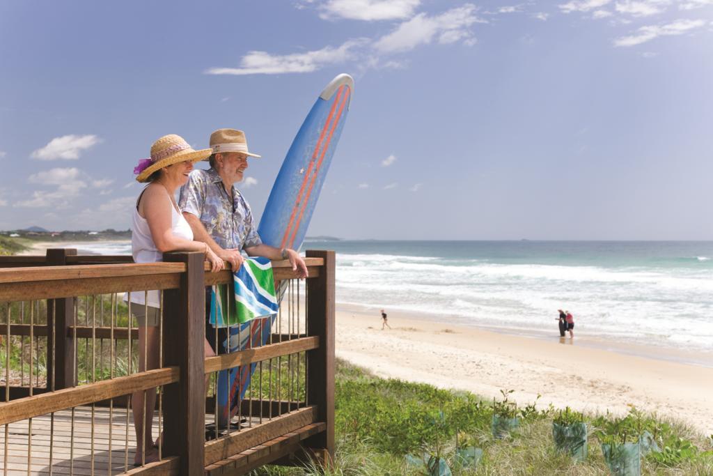 Nrma Darlington Beach Holiday Resort Arrawarra Eksteriør bilde